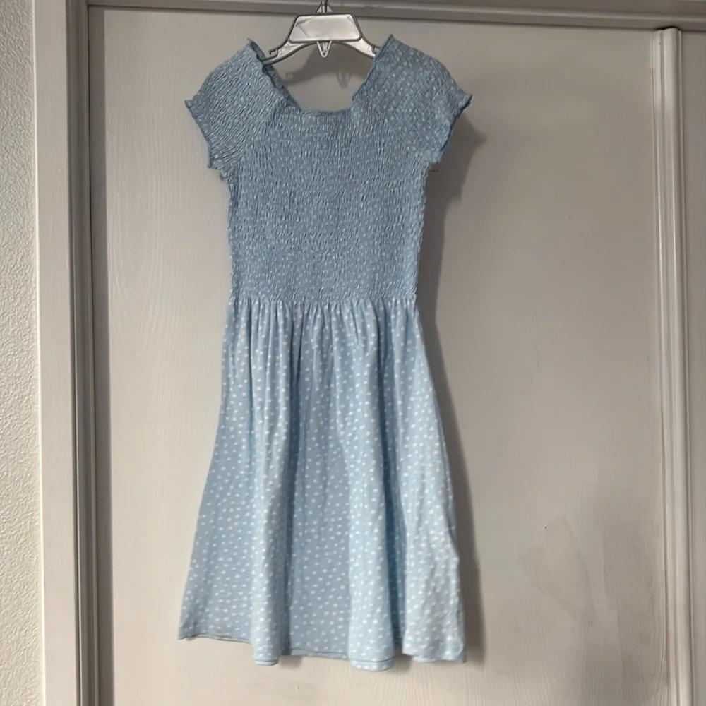 Billabong 💛 Girls’ Blue Polka-Dot Dress Cute summer dress